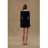 High qualiy Long sleeve Sexy Elegant Fashionable Hot sale Bodycon Woman's Mini Dress