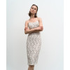 Spaghetti straps Bodycon Slit Delicate Lace patterns Casual Elegant Camisole Woman's Midi Dress