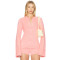 Soft Casual Chic High quality Elegant Flared sleeves Shorts Round neckline Woman's Knitted Blouses