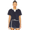 Lightweight High quality Polo V neckline Casual Sports Chic style Woman's Blouses