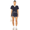 Lightweight High quality Polo V neckline Casual Sports Chic style Woman's Blouses