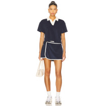 Lightweight High quality Polo V neckline Casual Sports Chic style Woman's Blouses