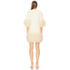 Elegant High quality Customized Mid-length sleeve Comfortable Freedom Woman's Mini Dress