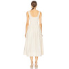 Lovely Charming Princess style High quality Backless Sleeveless Elegant Woman's Midi Dres