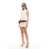Romantic Lovely Sophisticated Stylish Sunny Elegance One shoulder Woman's Mini Dress