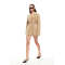 Formal Long Sleeve V neckline Double breasted Oversized Hot sale Woman's Mini Dress