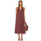 V neckline Oversized Comfortable Casual Hot sale High quality Elegant Woman's Midi Dress