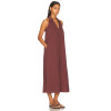 V neckline Oversized Comfortable Casual Hot sale High quality Elegant Woman's Midi Dress