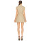 Chic New fashion Hot sale Customized Formal Belt trims High quality Woman's Mini Dress