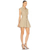 Chic New fashion Hot sale Customized Formal Belt trims High quality Woman's Mini Dress