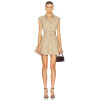 Chic New fashion Hot sale Customized Formal Belt trims High quality Woman's Mini Dress