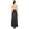 Open back High quality Sleeveless Hot sale Sexy Woman's Halter neckline Long Dress