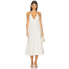 New fashion Romantic Charming Halter V neckline Open back Lovely Woman's Midi Dress