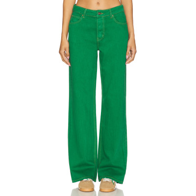 High quality Classical Formal Elegant Slim Casual Wide leg trousers Woman's Pants