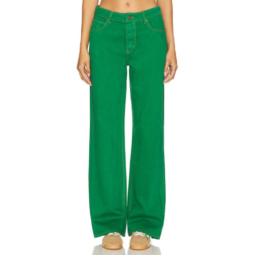 High quality Classical Formal Elegant Slim Casual Wide leg trousers Woman's Pants