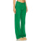 High quality Classical Formal Elegant Slim Casual Wide leg trousers Woman's Pants