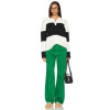 High quality Classical Formal Elegant Slim Casual Wide leg trousers Woman's Pants