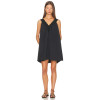 New fashion Lace shoulder strap High quality V neckline Sleeveless Woman's Mini Dress