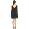 New fashion Lace shoulder strap High quality V neckline Sleeveless Woman's Mini Dress