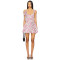 New Design High quality Floral printed Camisole Sleeveless Backless Woman's Mini Dress