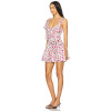 New Design High quality Floral printed Camisole Sleeveless Backless Woman's Mini Dress