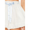 Sweet Feminine Airy Elasticized Charming Breezy Lovely Bow trims Elegant Woman's shorts