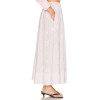 Light colored Delicate Gentle Elegant Romantic Flowing Oversized Woman's Midi Dress