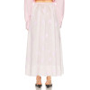 Light colored Delicate Gentle Elegant Romantic Flowing Oversized Woman's Midi Dress