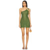 New fashion One shoulder Backless Transparency Bodycon High quality Woman's Mini Dress
