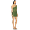 New fashion One shoulder Backless Transparency Bodycon High quality Woman's Mini Dress