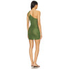 New fashion One shoulder Backless Transparency Bodycon High quality Woman's Mini Dress
