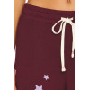 New style Casual Custom Star pattern Slim High quality Wide leg trousers Woman's Pants