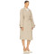 Elegant Notched collar Double breasted Polished Customized Woman's Trench coat