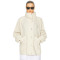 Loose fitting Convertible collar Dropped shoulders Wide sleeves Relaxed Woman's Jackets