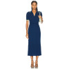 Chic Bodycon Fashionable V neckline High quality Sexy New fashion Woman's Midi Dress