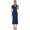 Chic Bodycon Fashionable V neckline High quality Sexy New fashion Woman's Midi Dress