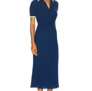 Chic Bodycon Fashionable V neckline High quality Sexy New fashion Woman's Midi Dress