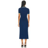 Chic Bodycon Fashionable V neckline High quality Sexy New fashion Woman's Midi Dress