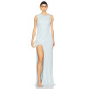 Stylish Exquisite Fashionable Side slit Sleeveless Hot sale Stylish Woman's Maxi Dress