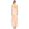 Sleeveless High quality Charming Elegant Halter neckline beautiful Woman's Long Dress