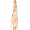 Sleeveless High quality Charming Elegant Halter neckline beautiful Woman's Long Dress