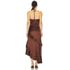 Hot sale Fashionable Sexy Exquisite Chic High quality Woman's Halterneck Long Dress