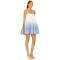 Spaghetti strap A line silhouette Casual chic style High quality Hot sale Woman's Mini dress