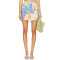 High waisted Relaxed fit Lightweight Side pocket Resort wear Casual Woman's Shorts