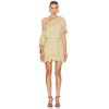 One shoulder Romantic Lightweight Elegant Sexy Versatile Freedom Woman's Mini Dress