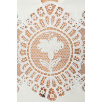 Spaghetti strap V neckline Backless Sleeveless Exquisite High quality Woman's Lace Dress