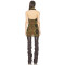 2025 Customized Snake print pattern High quality Open back Sexy Elegant Woman's Mini Dress