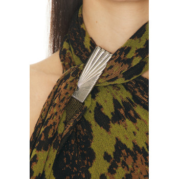 2025 Customized Snake print pattern High quality Open back Sexy Elegant Woman's Mini Dress