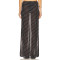 High quality Polka dot Sexy Elegant See through Romantic Charming Woman's Maxi Skirt