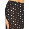 High quality Polka dot Sexy Elegant See through Romantic Charming Woman's Maxi Skirt